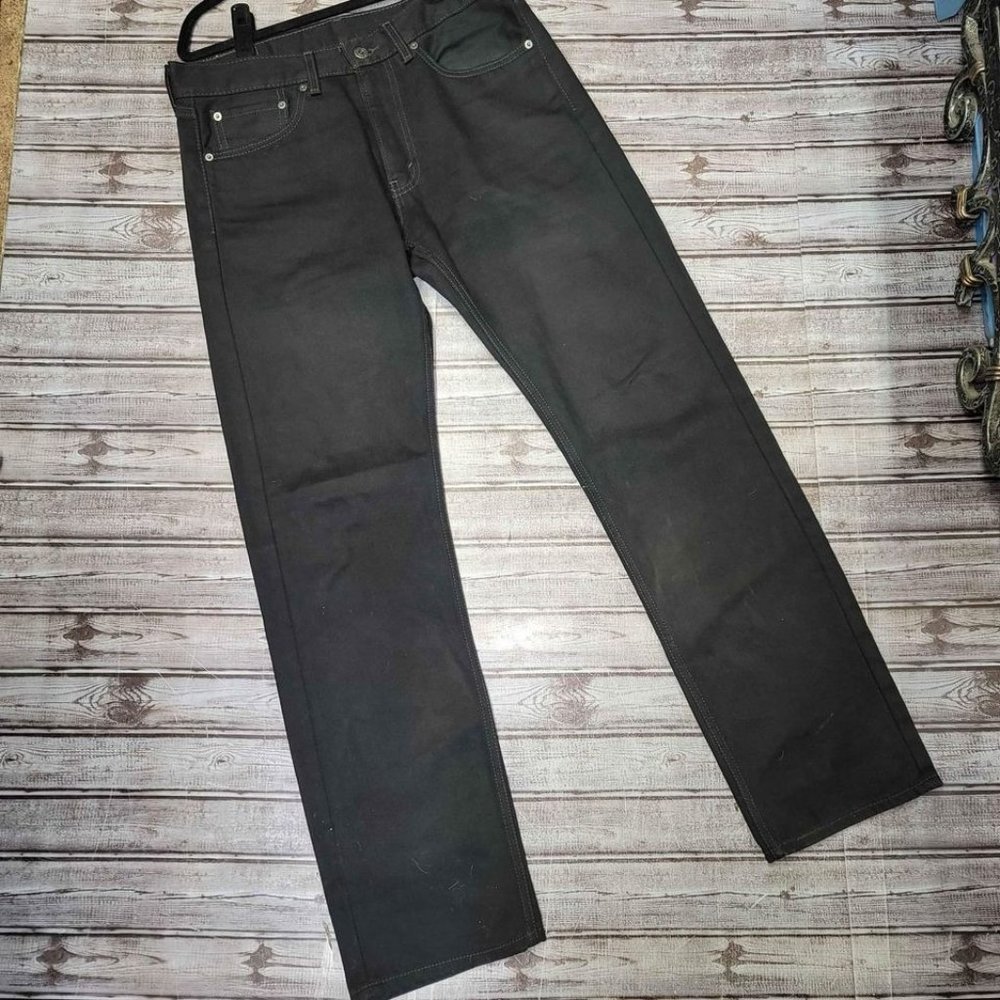 Levi's 505 Black Jeans